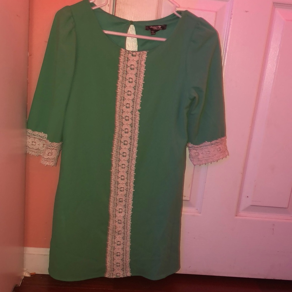 Green dress